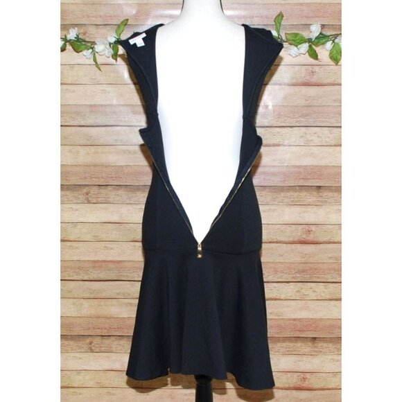 Kate Young Ladies Black Dress Size 2 Fit And Flare Back Zip Whimsy Goth - Picture 9 of 12